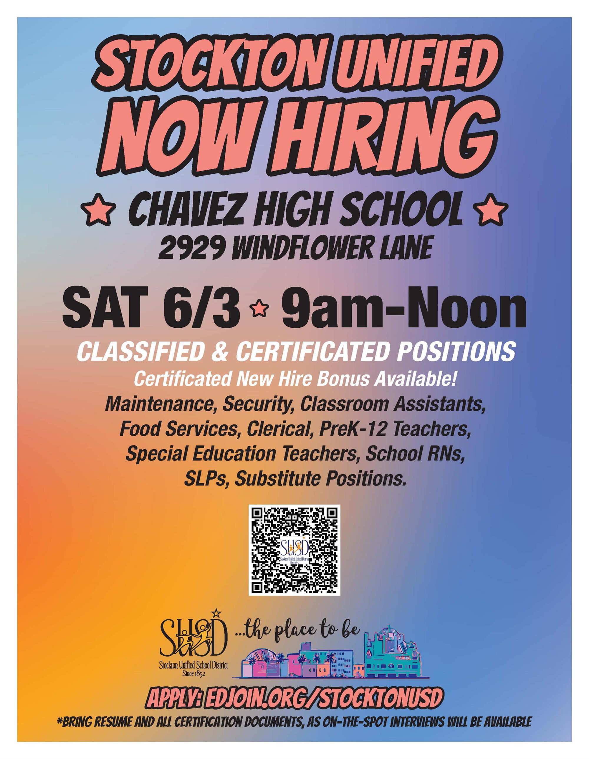 Now Hiring